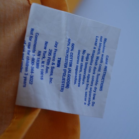 Thomas & Friends FLAT BED SHEET Twin Size Yellow Fabric Road Rail Sea Rescue Kid - Picture 6 of 8